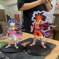 【LZ】❃☬  21-26CM Anime One Piece Figura Luffy GEAR 5 Estatueta Nika Sun Deus Figuras de Ação Collectible Modelo Boneca Crianças Brinquedos Crianças Presente