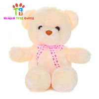เรืองแสงตุ๊กตาหมีที่มีสีสันLEDเพลงการ์ตูนPlushของขวัญวันเกิดของเล่นสำหรับเด็กสาว