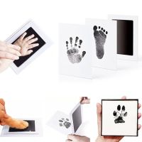 ZZOOI Newborn DIY Hand And Foot print Kit Baby Accessories Baby Shower Gift Pet Footprint Hand print Pad Dog Accessorie