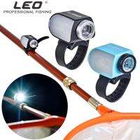 Fishing LED Light Tied Up for Landing Net Fishing Rod Waterproof Vition Sensor Night Fishing Lamp USB Rechargeable Spotlight