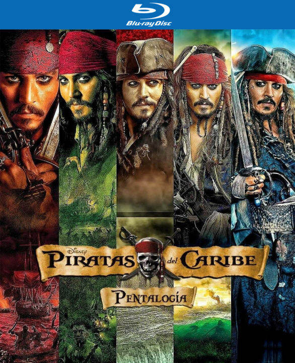 Bluray หนัง Pirates Of The Caribbean Collection | Lazada.co.th