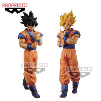 100 ของแท้ Banpresto Z Solid Edge Works 23ซม. Son Goku DBZ Super Saiyan PVC Action Figure Wholesale888