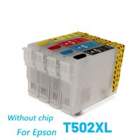 【Cod】 Grapety T502 502XL เติมหมึกชิปสำหรับ Epson XP-5100 XP-5105 WF-2860 WF-2865 XP5100 5105 2860 2865เครื่องพิมพ์