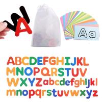 Alphabet Stickers Magnetic Alphabet Letters Fridge Magnets Colorful ABC Educational Toy Set Preschool Learning Spelling Uppercase Lowercase for Kids Ages 3 and Up present
