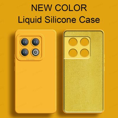 Square Liquid Silicone Phone Case For Oneplus 9 9RT 9R 10 Pro Lens Protection Soft Cover For One plus 11 Ace 2 Oneplus 9 Coque