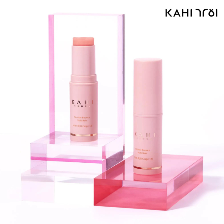 (พร้อมส่ง) ของแท้ KAHI Seoul Wrinkle Bounce Multi Balm 9g บาล์มตัวฮิตในเกาหลี สูตรลดเลือนริ้วรอย