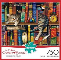 จิ๊กซอว์ Buffalo Games - Charles Wysocki - Frederick the Literate  750 piece (ของแท้ มีสินค้าพร้อมส่ง)