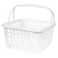 ตะกร้าใส่ของเหลี่ยม CSP 4646 สีขาวKITCHEN BASKET SQUARE CSP 4646 WHITE **คุ้มที่สุดแล้วจ้า**