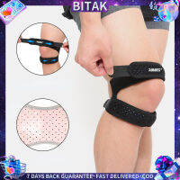 Bitak Sports Kneepad Double Patellar เข่า Patella Tendon รองรับสายรัดรั้ง Pad Protector สายรัดเข่าเปิด Band