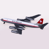 Herpa 1:500 Scale 535168 Swissair Convair 990 HB-ICC Diecast การบินโลหะ Miniatures เครื่องบินของเล่นเครื่องบินสำหรับเด็ก