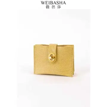 Niche Bag New Fashion Wallet Card Bag Women's Twist Lock Bag Off