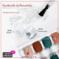 สีทาเล็บเจล พร้อมส่งทุกวัน สีเจลใส คุ้กกี้แอนด์ครีม สีใจใสจุดดำ ท็อป ทาทับได้ทุกสีเจล เม็ดสีชัดตั้งแต่ทารอบแรก