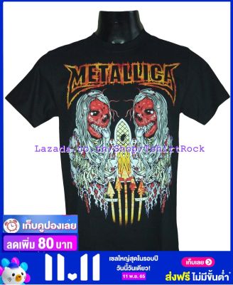 เสื้อวง METALLICA เมทัลลิกา ไซส์ยุโรป เสื้อยืดวงดนตรีร็อค เสื้อร็อค  MET953 ส่งจาก กทม.