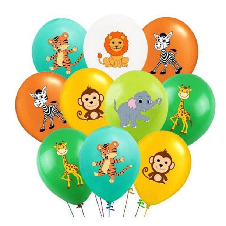 10pcs-12inch-wild-animal-latex-balloons-for-jungle-safari-birthday-party-decorations-kids-boy-favors-supplies-balloons