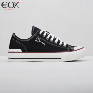 Giày Sneaker Vải Canvas Dincox Unisex D21 Black thumbnail