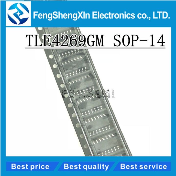 10pcs/lot  TLE4269GM 4269GM TLE4269 SOP-14 standard voltage regulator