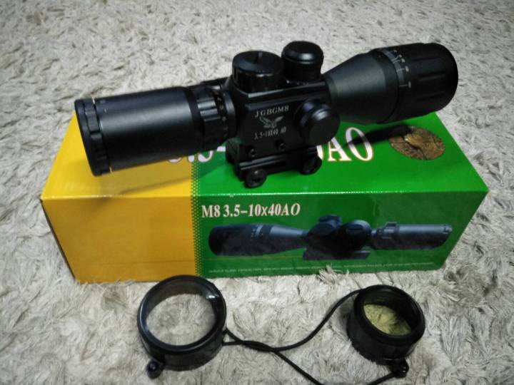 กล้อง-m8แท้100-3-5-10x40ao-พร้อมเลเซอร์ในตัว-สินค้ารับประกันคุณภาพ-ความคมชัดระดับaaa