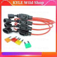 KYLE Wild Shop Small/medium 12V Car Waterproof Fuse Holder Socket TAP ATM APM  10/20/30/40A 10/12awg Blade Car Auto Motorcycle Motorbike Fuse