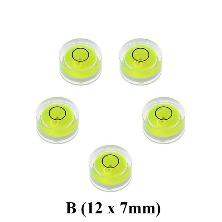5pcs-precision-circular-mini-spirit-level-set-meter-bubble-inclinometer-green-bullseye-cameras-measure-tools-horizontal-ruler