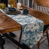 Cottonlinen Table Runners Napkin European Jacquard Country Dinner Events Banquet Home Table Decoration Tea&amp;Coffee table runner placemat