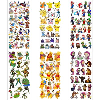hot！【DT】✇❒♤  Temporary Paper Stickers Transfer Tattos Tatoo Sticker Tatto Tattoos Tato Fake Temp Tatu