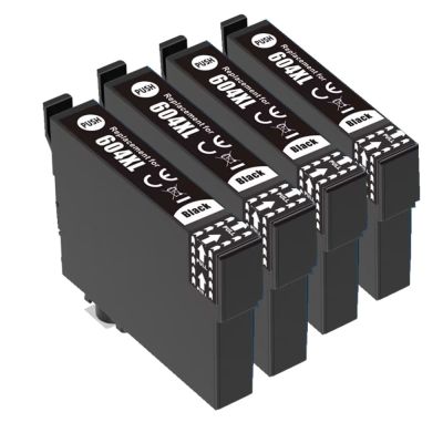 T604XL 604 Black Compatible Ink Cartridge For Epson  XP-2200 2205 3200 3205 4200 4205 WF-2910 2935 2930 2950DWF Printer