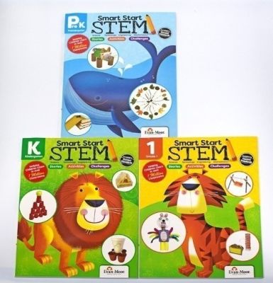 Smart Start STEM book📚 มาจุดประกายการเรียนรู้วิทยาศาตร์ให้กับหนูๆ ด้วยแบบฝึกหัด Smart Start STEM กันจ้าาาาา