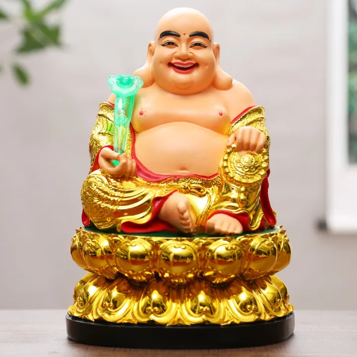 Buddha statue: resin glass fiber reinforced plastic Buddha statue, 12 ...