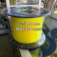 ( Wowowow+++) ราคาดีประหยัด!! เอ็นตัดหญ้าแบบเหลี่ยม 2.5 mm ขนาด 1kg/170เมตร ทน เหนียว แข็งแรง ใช้ได้นาน ราคาดี เครื่อง ตัด หญ้า ไฟฟ้า เครื่อง ตัด หญ้า ไร้ สาย รถ ตัด หญ้า สายสะพาย เครื่อง ตัด หญ้า