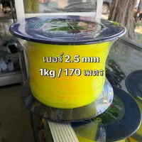 ( Wowowow+++) ราคาสุดคุ้มประหยัด!! เอ็นตัดหญ้าแบบเหลี่ยม 2.5 mm ขนาด 1kg/170เมตร ทน เหนียว แข็งแรง ใช้ได้นาน ราคาสุดคุ้ม เครื่อง ตัด หญ้า ไฟฟ้า เครื่อง ตัด หญ้า ไร้ สาย รถ ตัด หญ้า สายสะพาย เครื่อง ตัด หญ้า