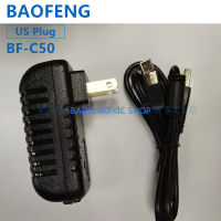 วิทยุสื่อสาร Baofeng C50 2PCS Walkie Talkie วิทยุสมัครเล่นแบบพกพาสื่อสาร 400-480MHz Two-Way Radios อุปกรณ์ครบชุด พร้อมแบตเตอรี่【T- 615 PLUS】 วิทยุสื่อสาร UHF UHF Dual PTT Walkie Mobile