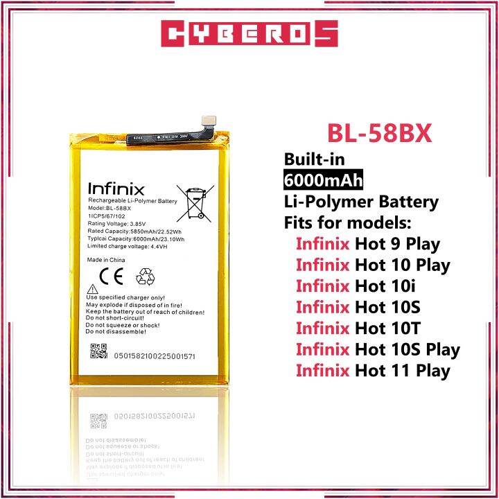 infinix hot 10i battery mah