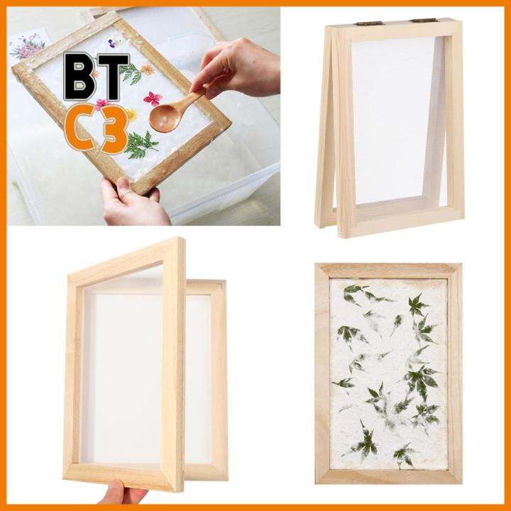 1 PC Multisize Paper Making Mould Frame DIY Papermaking Paper Making