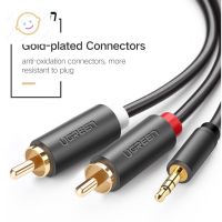 ⭐4.9   สินค้าในประเทศไทย  UGreen Audio Cable 3.5mm to RCA สายสัญญาณ Stereo 3.5 to rca จัดส่งทั่วไทย  สายเครื่องเสียง