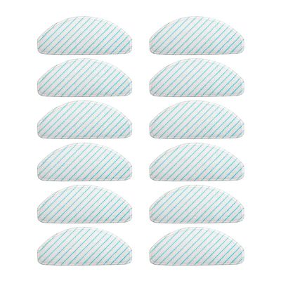 12 Pack Microfiber Mopping Pads for DEEBOT OZMO T8 T8 Vacuum Cleaner Moping Cloths Rags Spare Parts