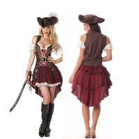 TPRPCO Women Pirates Of The Caribbean Costumes Female Pirate Cosplay Womens Halloween Costume NL177