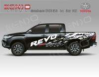 สติ๊กเกอร์โคลนสาด TOYOTA REVO  รีโว่ R03