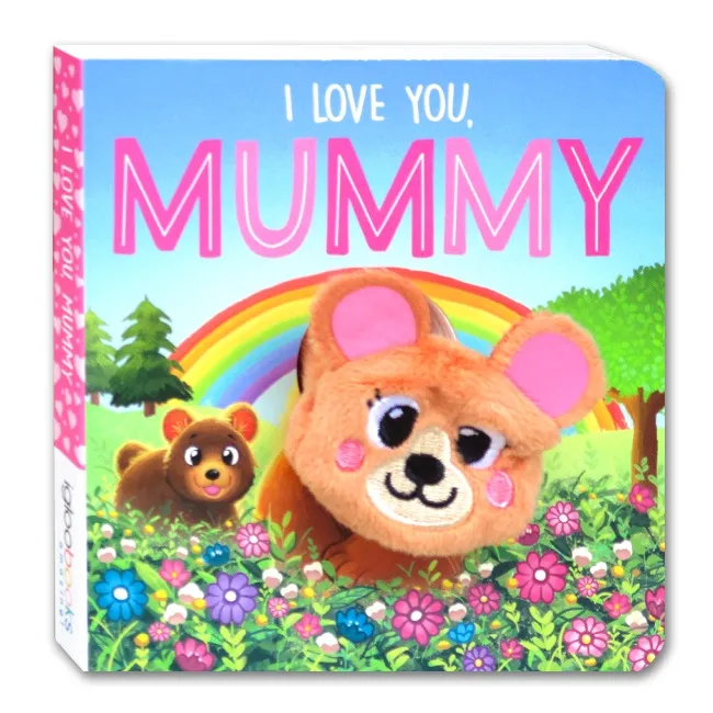 [Igloo Books] I Love You Mummy Finger Puppet Fun Board Book Lazada