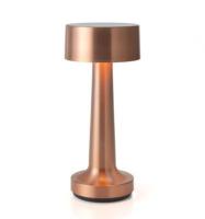 LED Table Lamp Classical Art Lamp Portable Home Living Room Restaurant Art Decor Desk Light Touch Sensor 3-Levels Rechargable