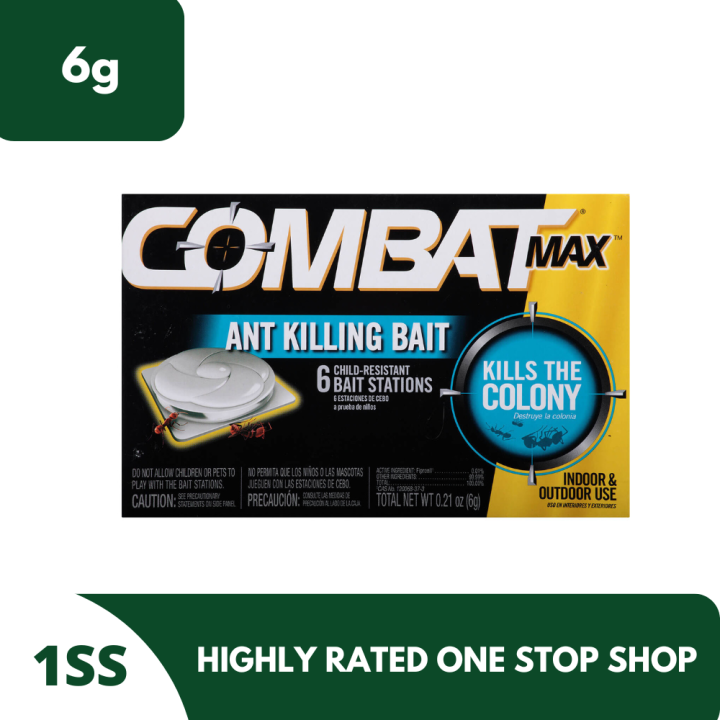 Combat Max Ant Killing Bait 6baits | Lazada PH
