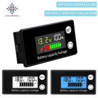 DC8-100V Battery Capacity Indicator LCD Digital Electricity Meter Lead-acid Lithium LiFe PO4 Voltage Tester for Car Motorcycle Electrical Circuitry Pa