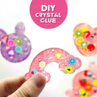 DIY ของเล่น ทำเครื่องประดับ จี้เรซิ่น สําหรับทําเครื่องประดับ เกมสมอง ของเล่นเด็กผู้หญิง แฮนด์เมด ตกแต่ง