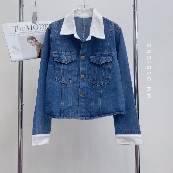 mm-desinge-jacket-jeans-เสื้อแจ๊คเก็ตยีนส์-ปกขาว