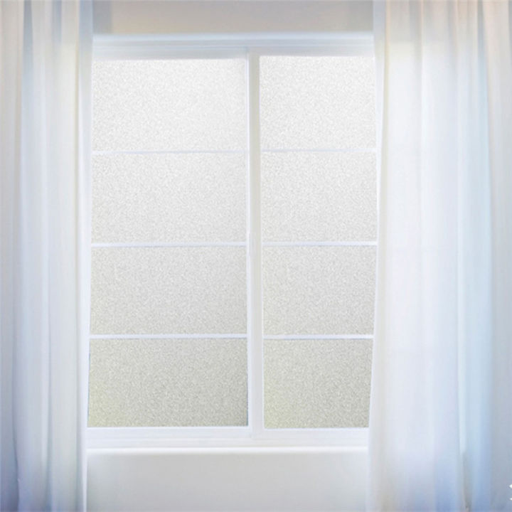 200-100cm-กระจกห้องนอนบ้านสำนักงานห้องน้ำหน้าต่างกันน้ำฟิล์มฝ้ามีกาวในตัว-pvc-สติกเกอร์ฝ้าเพื่อความเป็นส่วนตัว