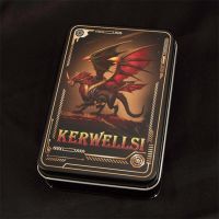 Kerwellsi ดอกไม้ใบไม้ Dnd โลหะชุดลูกเต๋าการเล่นบทบาท Rpg เกมกระดานม้วนหลายชั้นชื้น; D ชุดลูกเต๋า D20 D12 D10 D8 D4 D6