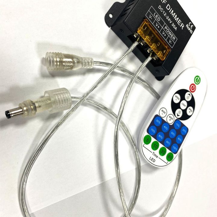 ohanee-led-strip-remote-control-dimmer-12v-neon-light-power-plug-intelligent-dimmer-controller