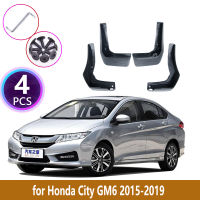 4ชิ้นบังโคลนหลังสำหรับฮอนด้าซิตี้ GM6 2015 2016 2017 2018 2019หุ้มสาดโคลนอวัยวะเพศหญิงยาม M Udflap ปกป้องอุปกรณ์เสริมในรถยนต์