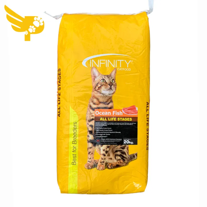 Infinity Catfood 20kg Ocean Fish flavor All Life Stages Cat Dry