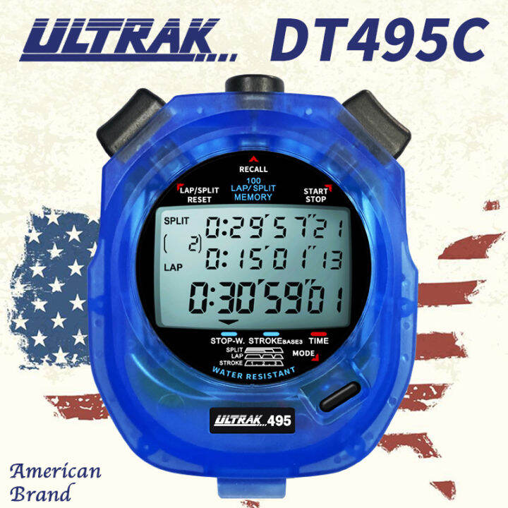 Electronic stopwatch DT495B Dingerzhi ULTRAK Osek 100 Channel 3 Row