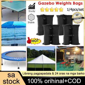 Large Canopy Weight Bags Windproof Heavy Duty Sand Bags Fixed Leg Weights  Sand